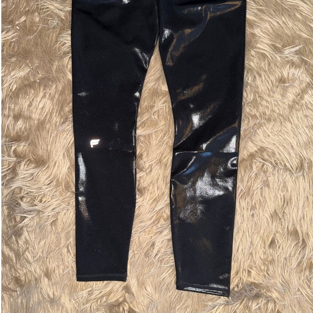 New Fabletics Anywhere Motion360 HW Shine Legging Black size M - Picture 9 of 9